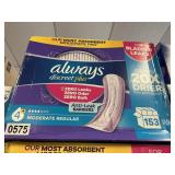 Always discreet plus 153 pads