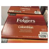 Folgers Colombian 100 K cups