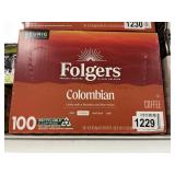 Folgers Colombian 100 K cups