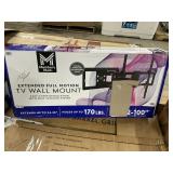 Exteneded full motion TV wall mount 92-100in