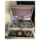 Jewelry box- misc jewelry lot