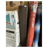 Commercial brown door mat 4ft W