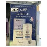 Secret clinical 3-pack