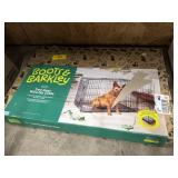 Boots & Barkley large 2 door wire pet crate