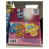 Nabisco cookies 60 packs of 2