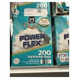 Power Flex 200 tall kitchen bags