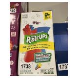 Fruit roll ups 64 rolls
