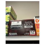 Community espresso dark 72 Kcups