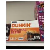 Dunkin medium roast 72 K cups