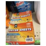 Dryer sheets 2-240 sheets
