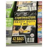 Contractor bags 42 gal 42 bags