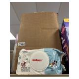 Huggies wipes misc box lot