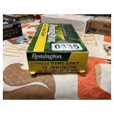 35 Remington rifle cartridges