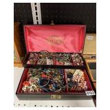 Jewelry box- misc jewelry lot