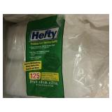 Hefty lid containers 125 ct