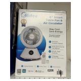 Midea 6in table fan