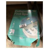Up & Up collapsible foot spa