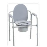 Drive folding commode