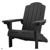 Keter black adirondack chair
