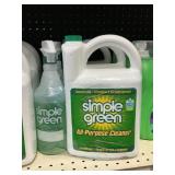 Simple Green cleaner 140oz + spray bottle