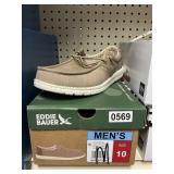 Eddie Bauer mens lace up loafer size 10