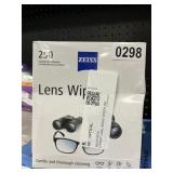 Zeiss lens wipes 250 ct