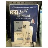 Secret clinical 3-pack