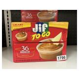 Jif to go 36 cups