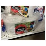 9in Paper plates 600 ct
