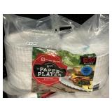 9in Paper plates 600 ct