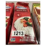 Minute white rice 72oz
