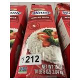Minute white rice 72oz
