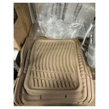 Tan car mats 4 ct