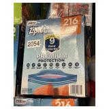 Ziploc 216 freezer quart bags