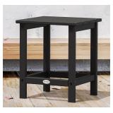 Gulf Shores 18in side table in black