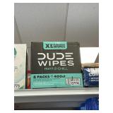 Dude wipes XL 400 ct
