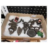 Misc iron deco pcs lot