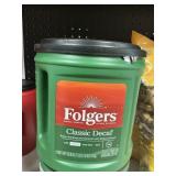 Folgers classic roast medium decaf 28.8oz