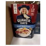 Quaker oatmeal 2-5lb bags exp 10-25