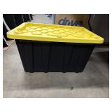 Black & yellow   tote 19inx28in