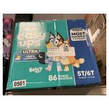Pampers easy ups 86 diapers 5T-6T