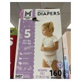Premium diapers 160 diapers size 5