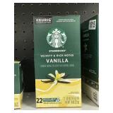 Starbucks vanilla 22-K cups