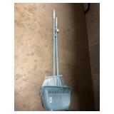 Broom and stand up dust pan