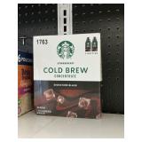 Starbucks cold brew concentrate black 2-bottles