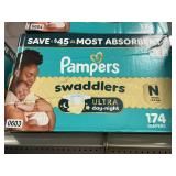Pampers NB 174 diapers