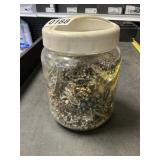 Misc jewelry jar lot