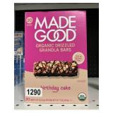 Made Good granola bars 20 bars