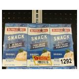 Bumble Bee snack tuna&crackers 9 kits