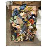 6ft Harvest garland blue
